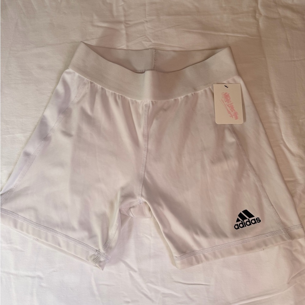 Adidas Women's Athletic White Shorts